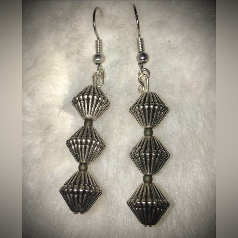 Handmade earrings (real silver)